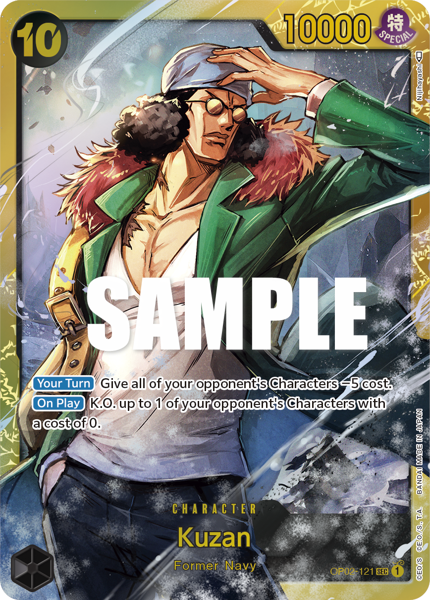 Kuzan — OP02-121 OP02-121