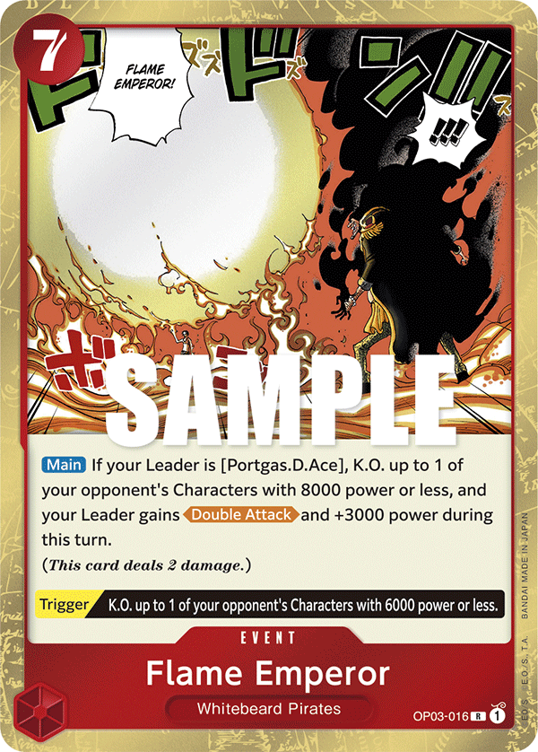 Flame Emperor — OP03-016 OP03-016