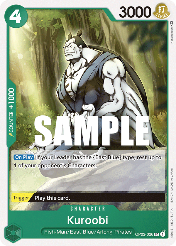 Kuroobi — OP03-026 OP03-026