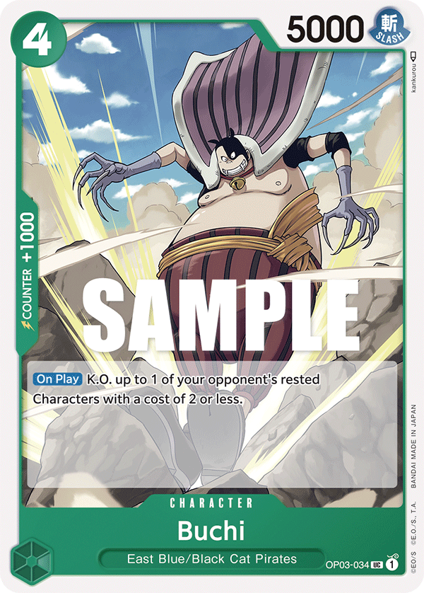 Buchi — OP03-034 OP03-034