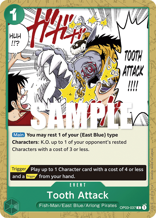 Tooth Attack — OP03-037 OP03-037