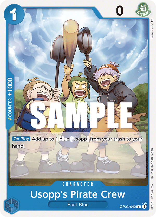 Usopp's Pirate Crew — OP03-042 OP03-042