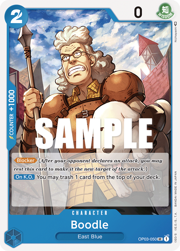 Boodle — OP03-050 OP03-050