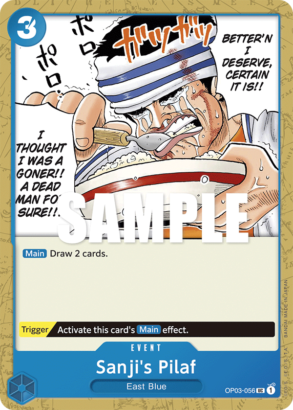 Sanji's Pilaf — OP03-056 OP03-056