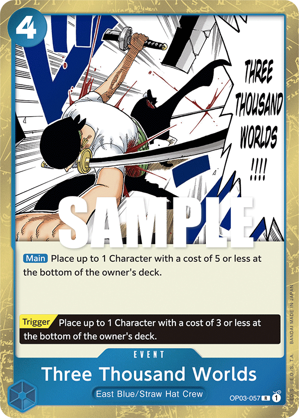 Three Thousand Worlds — OP03-057 OP03-057