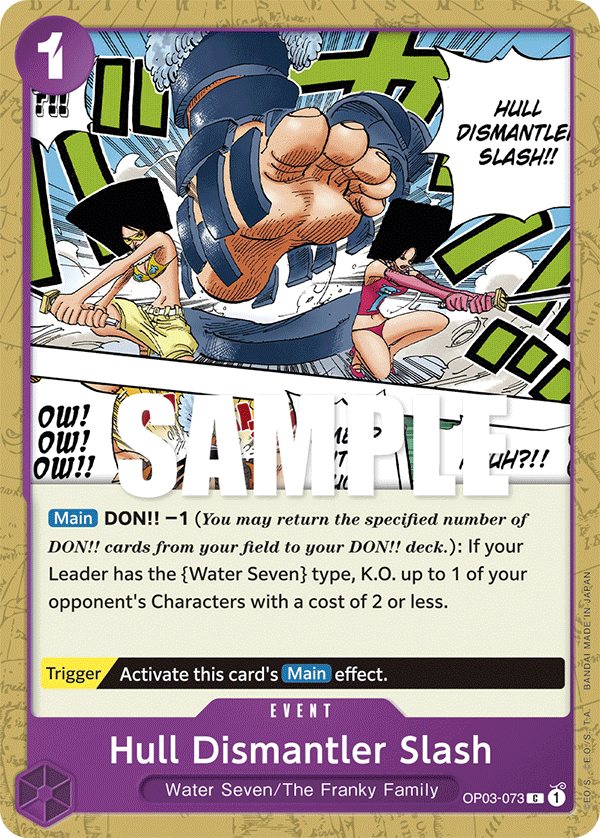 Hull Dismantler Slash — OP03-073 OP03-073