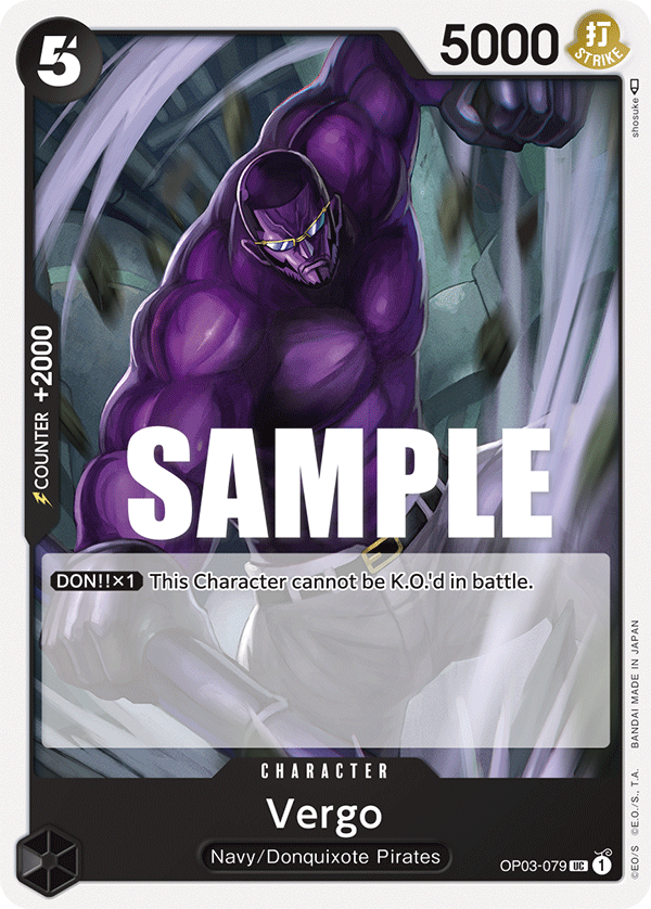 Vergo — OP03-079 OP03-079