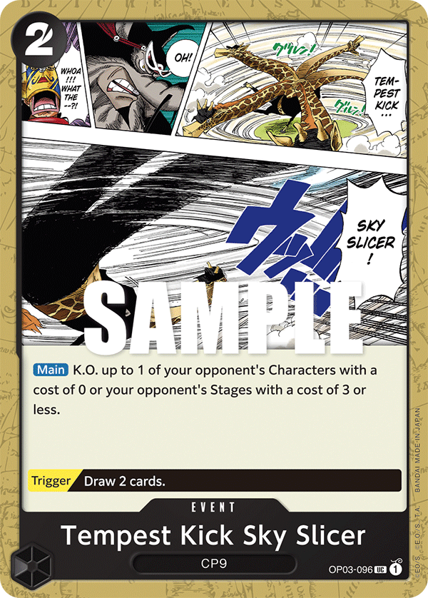 Tempest Kick Sky Slicer — OP03-096 OP03-096