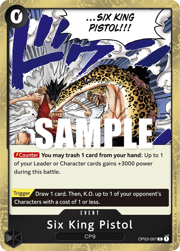 Six King Pistol — OP03-097 OP03-097