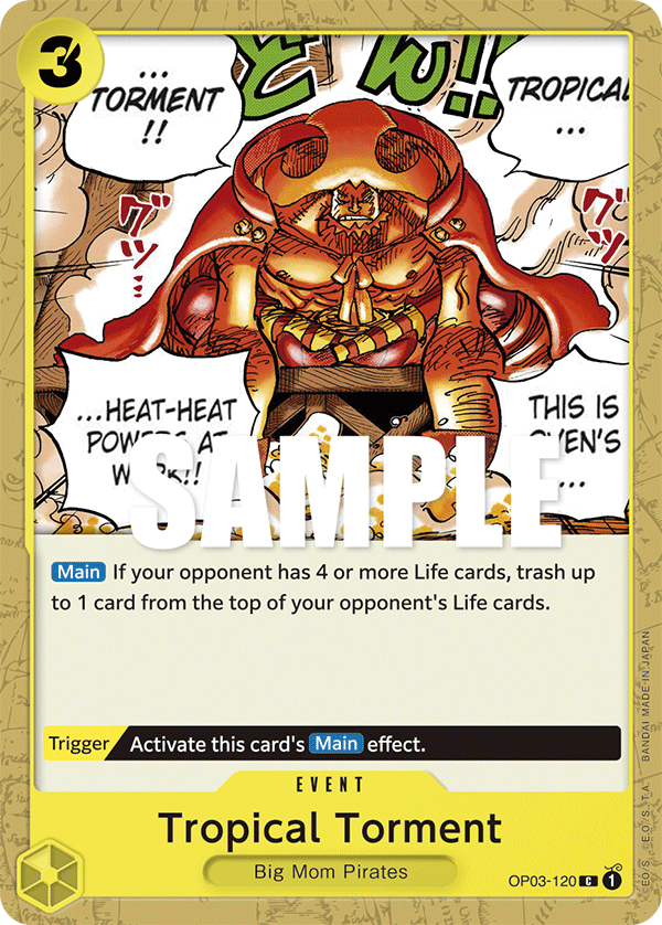 Tropical Torment — OP03-120 OP03-120