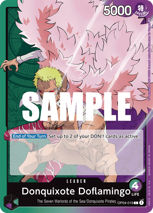 Donquixote Doflamingo — OP04-019 OP04-019