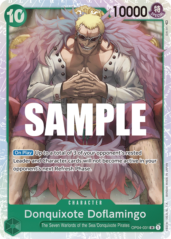 Donquixote Doflamingo — OP04-031 OP04-031