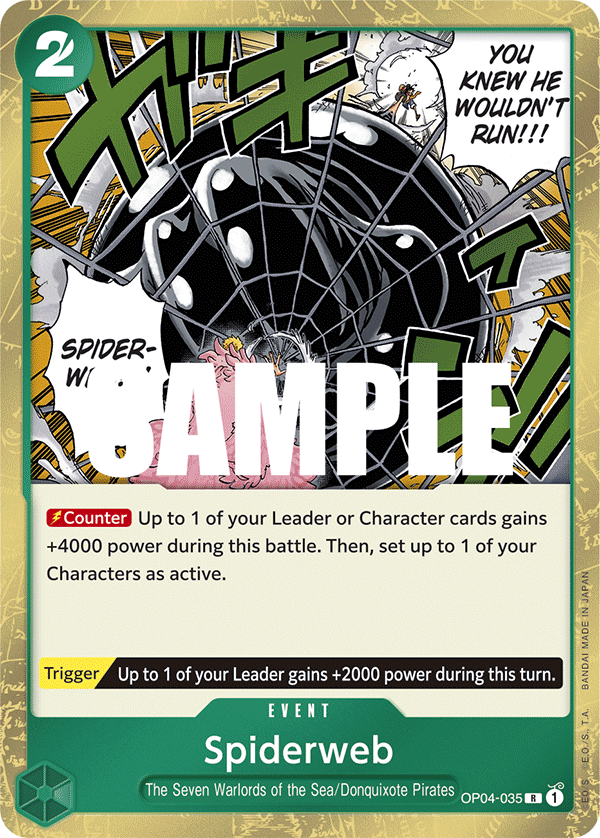 Spiderweb — OP04-035 OP04-035