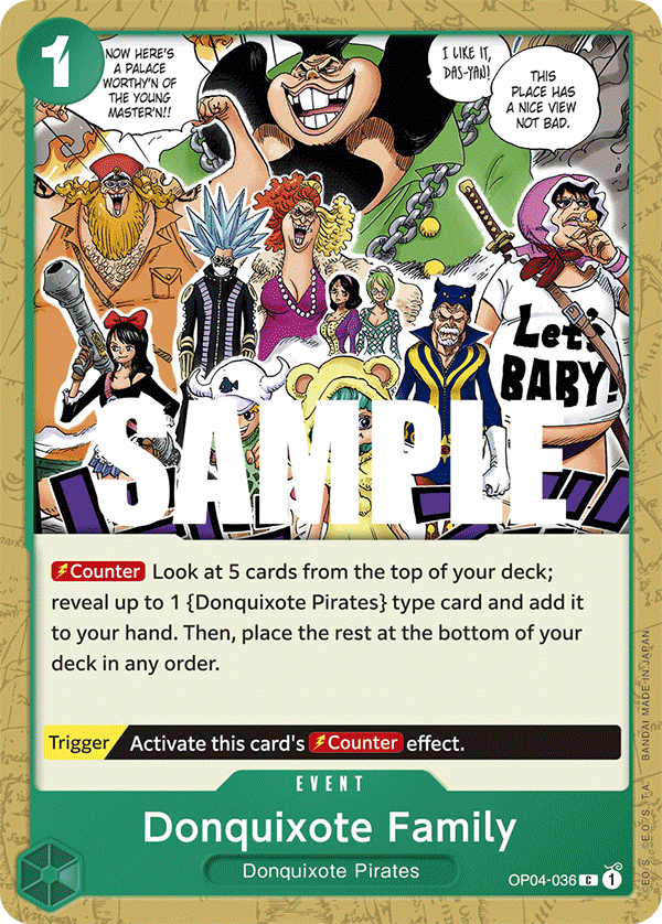 Donquixote Family — OP04-036 OP04-036