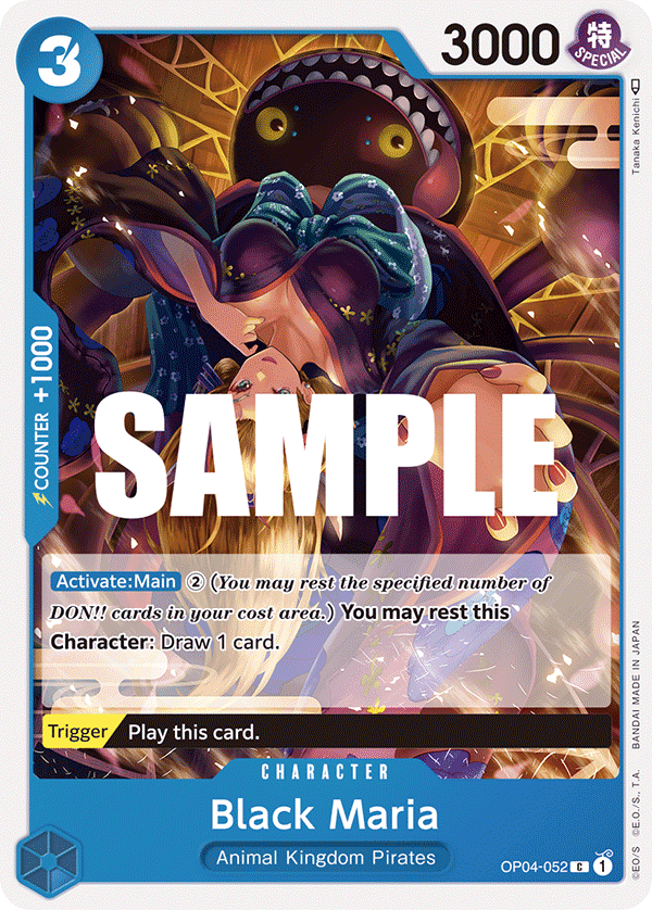 Black Maria — OP04-052 OP04-052