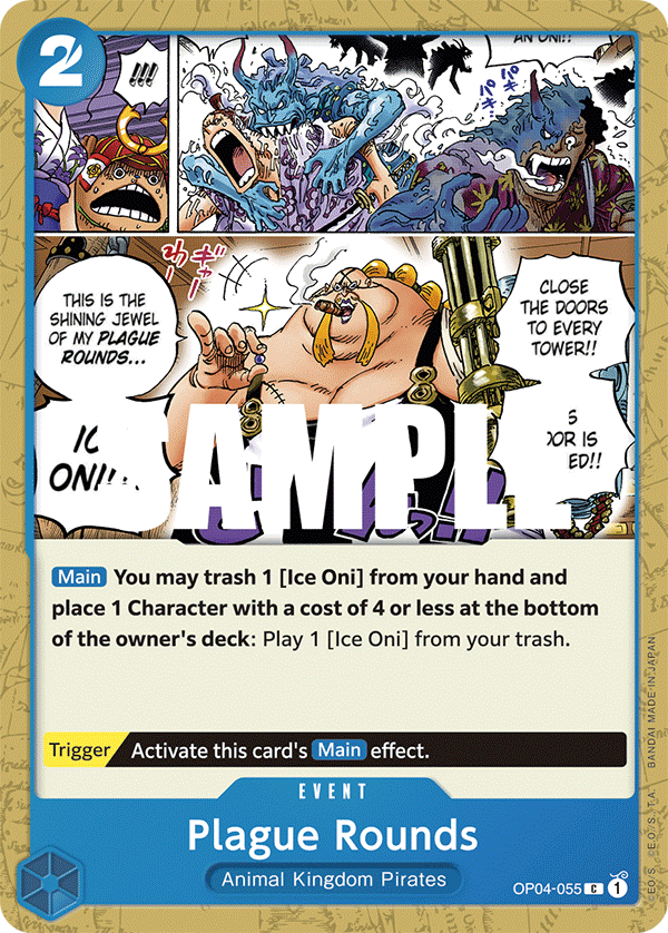 Plague Rounds — OP04-055 OP04-055