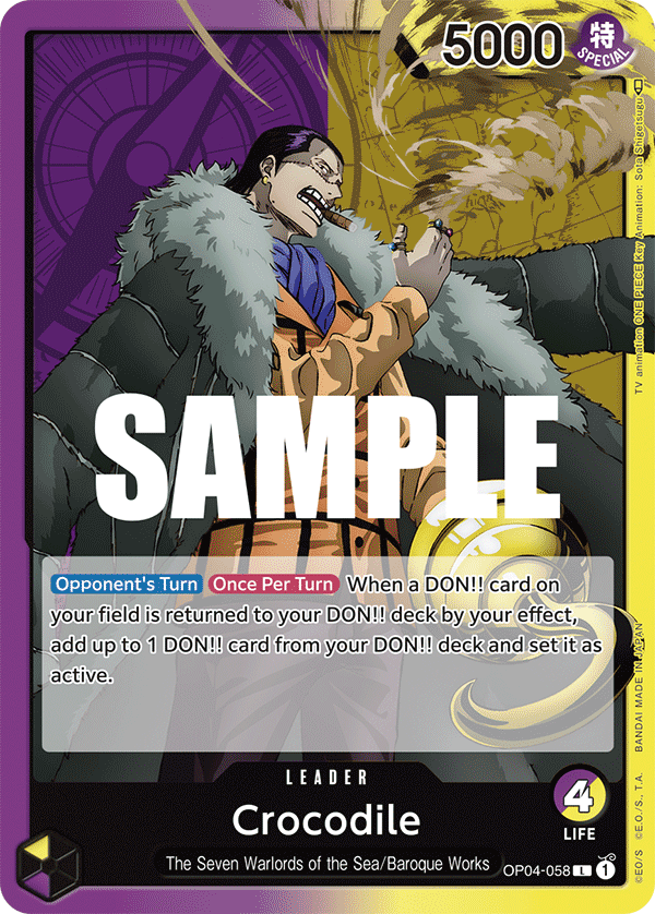Crocodile — OP04-058 OP04-058