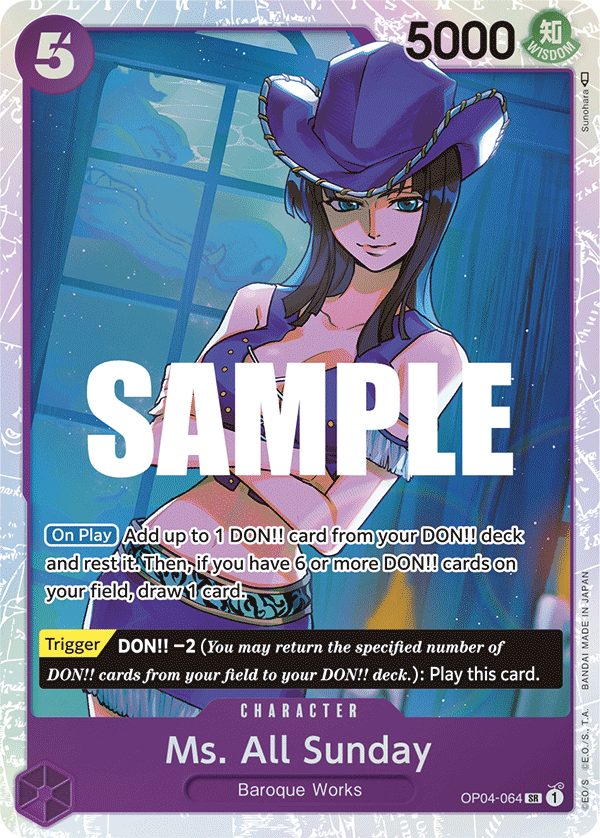 Ms. All Sunday — OP04-064 OP04-064