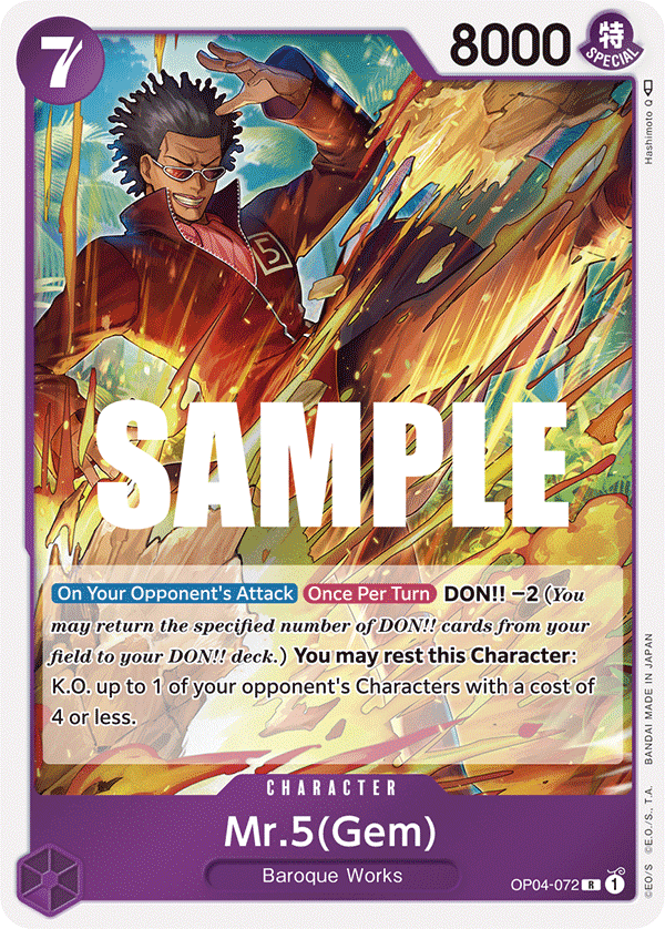 Mr.5(Gem) — OP04-072 OP04-072