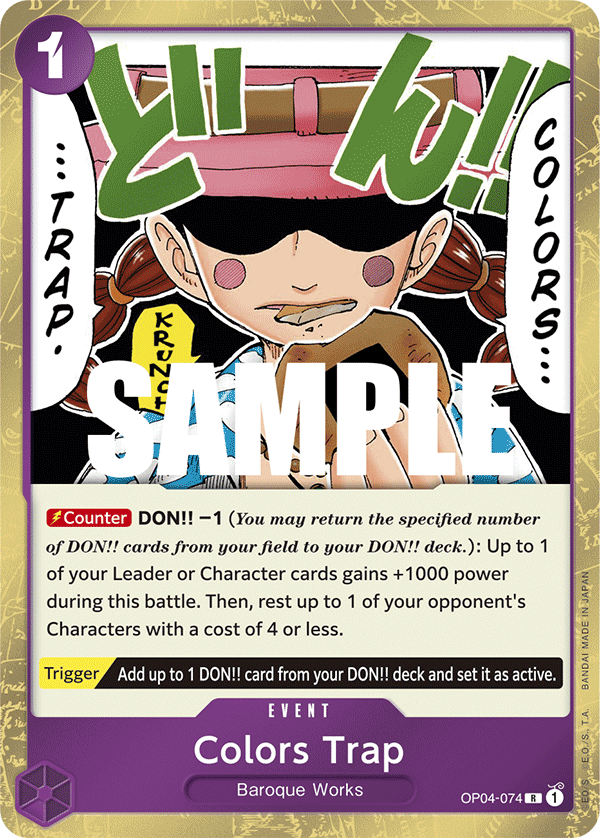 Colors Trap — OP04-074 OP04-074