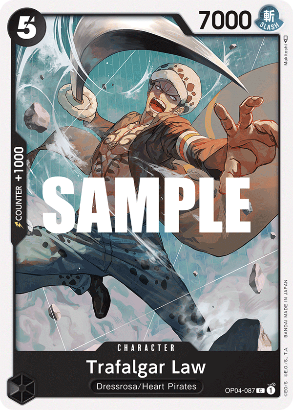 Trafalgar Law — OP04-087 OP04-087