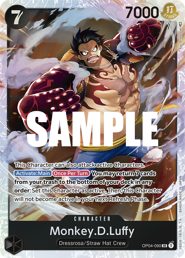 Monkey.D.Luffy — OP04-090 OP04-090