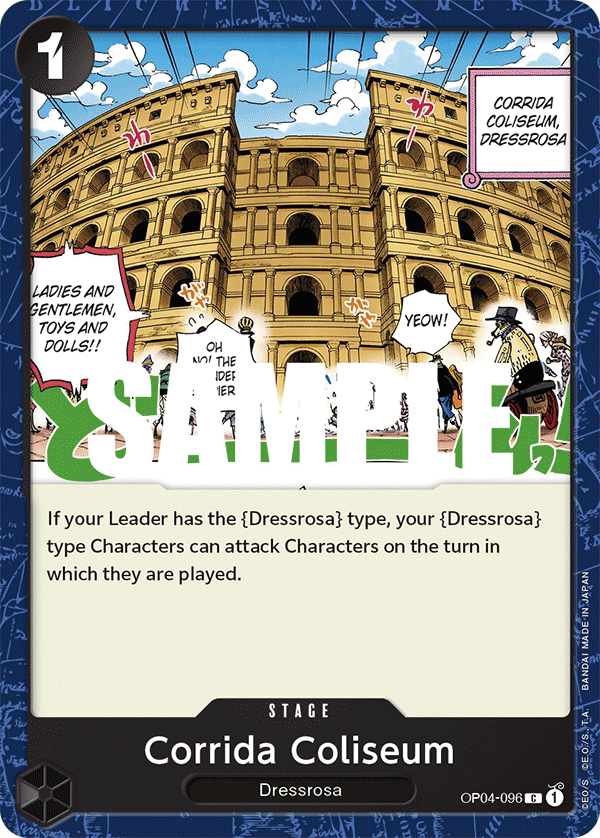 Corrida Coliseum — OP04-096 OP04-096
