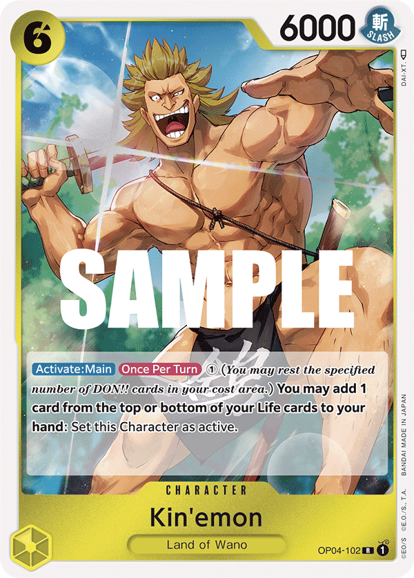 Kin'emon — OP04-102 OP04-102