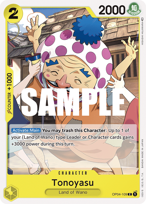 Tonoyasu — OP04-109 OP04-109