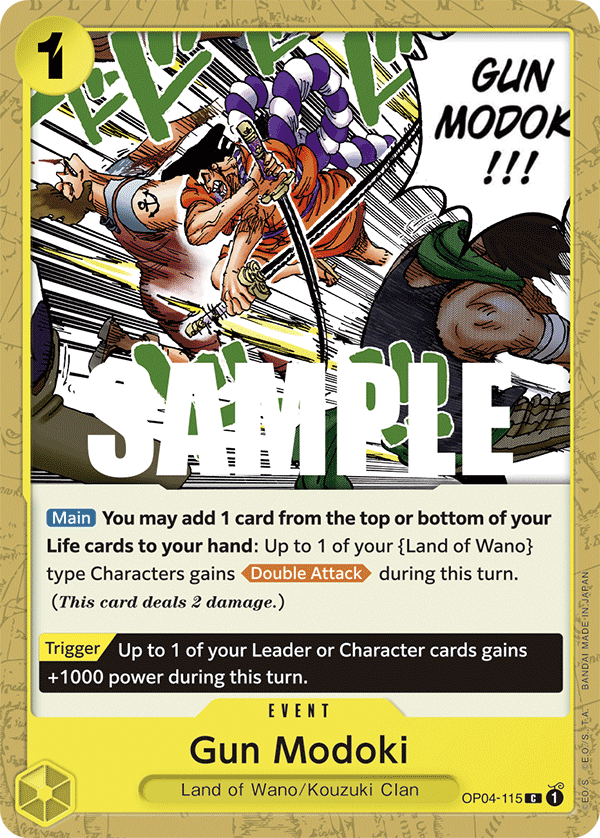 Gun Modoki — OP04-115 OP04-115