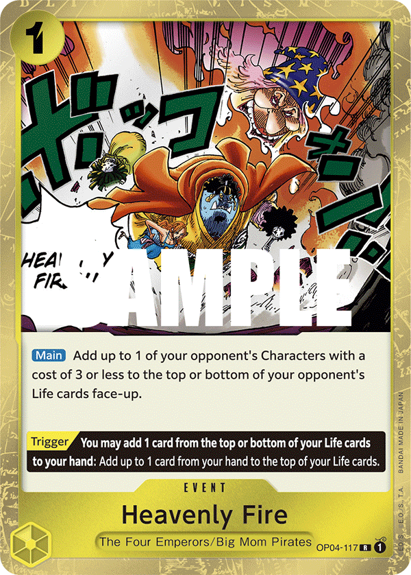 Heavenly Fire — OP04-117 OP04-117