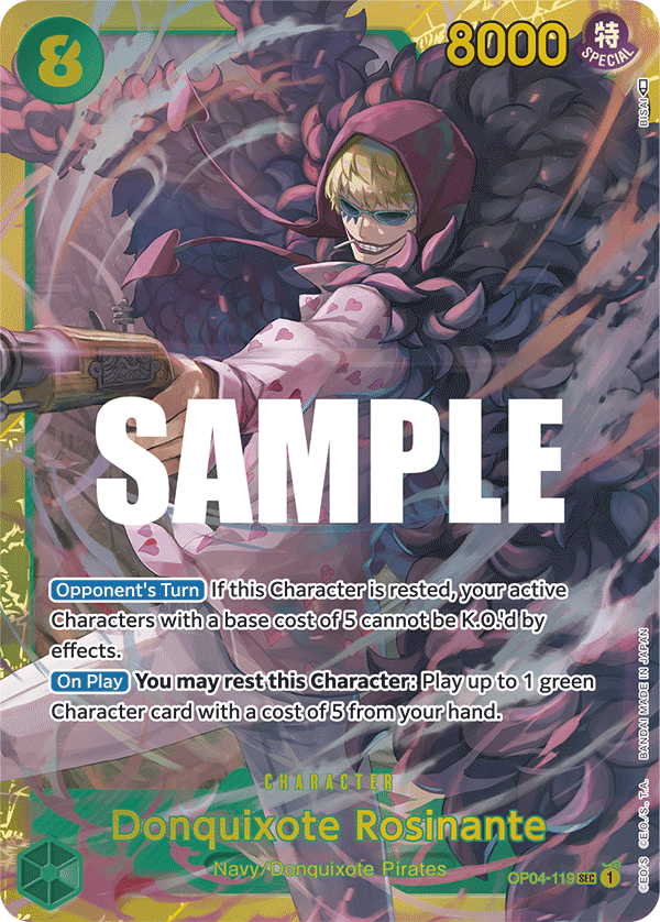 Donquixote Rosinante — OP04-119 OP04-119