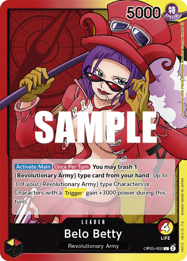 Belo Betty — OP05-002 OP05-002