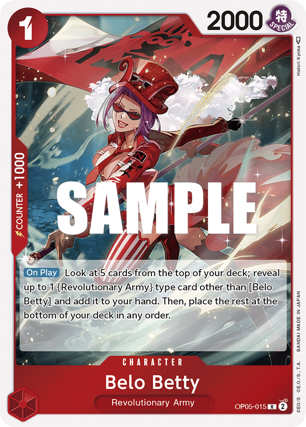 Belo Betty — OP05-015 OP05-015