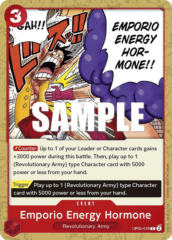 Emporio Energy Hormone — OP05-018 OP05-018
