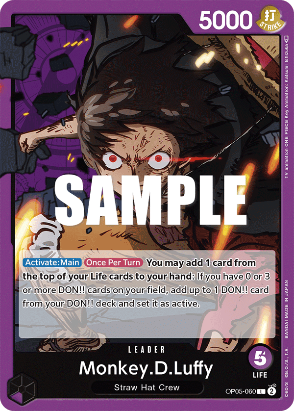 Monkey.D.Luffy — OP05-060 OP05-060