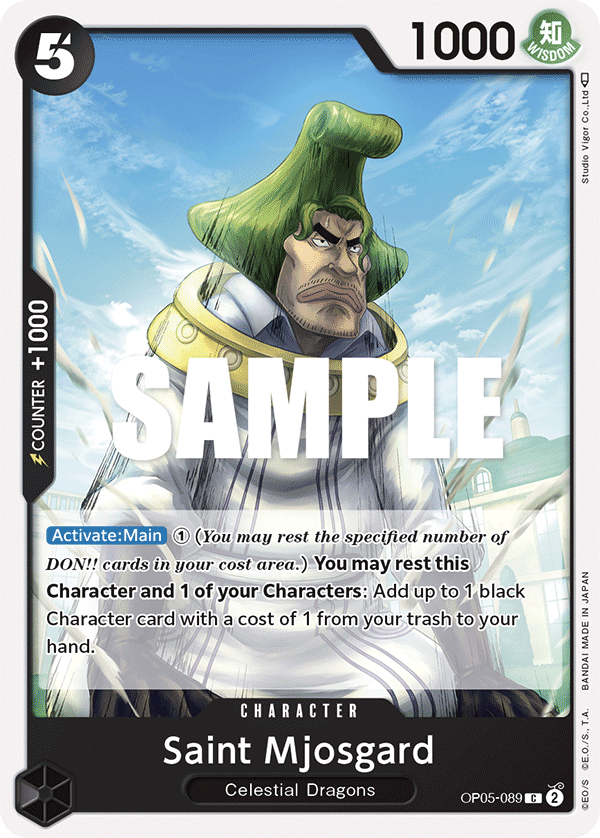Saint Mjosgard — OP05-089 OP05-089
