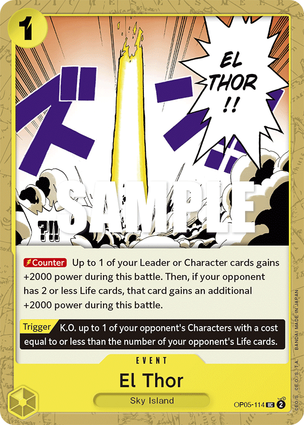 El Thor — OP05-114 OP05-114