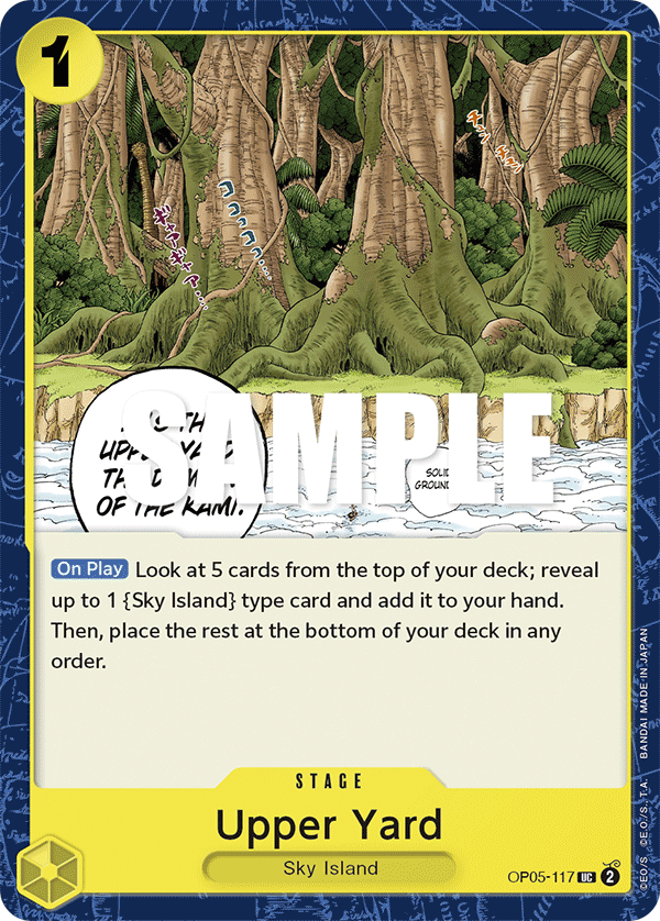 Upper Yard — OP05-117 OP05-117