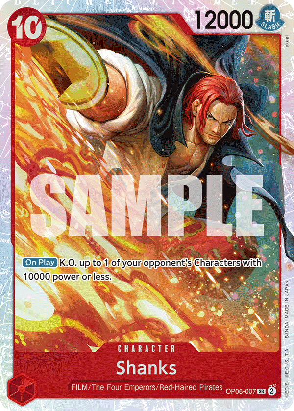 Shanks — OP06-007 OP06-007