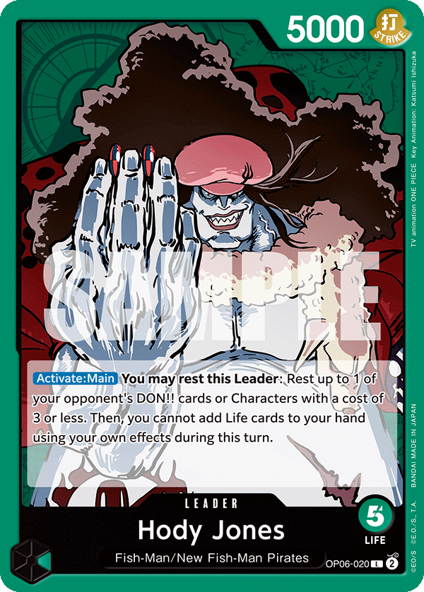Hody Jones — OP06-020 OP06-020