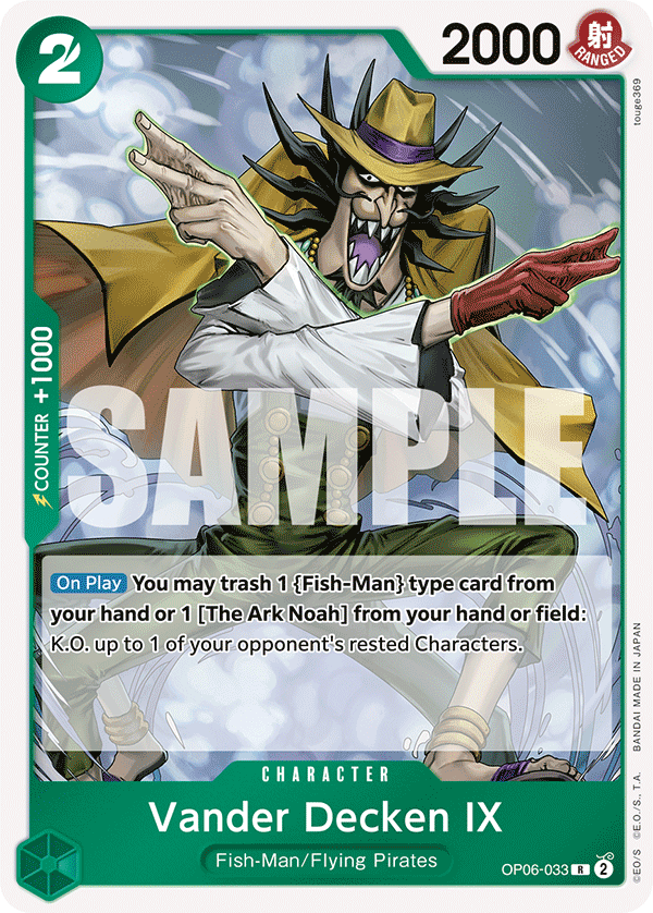 Vander Decken IX — OP06-033 OP06-033