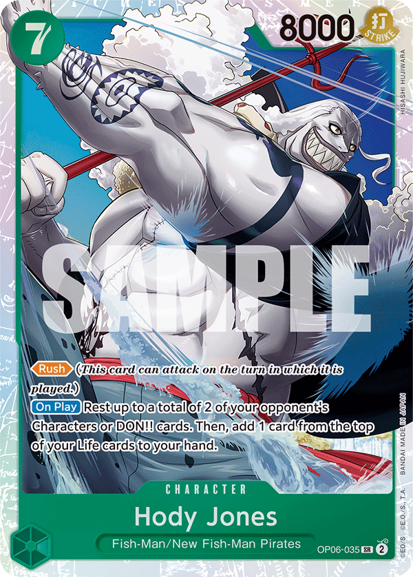 Hody Jones — OP06-035 OP06-035