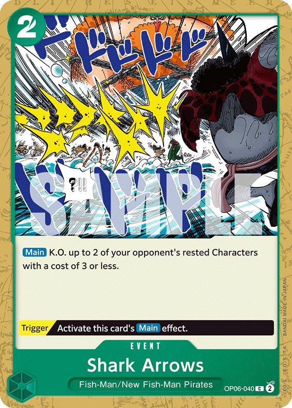 Shark Arrows — OP06-040 OP06-040