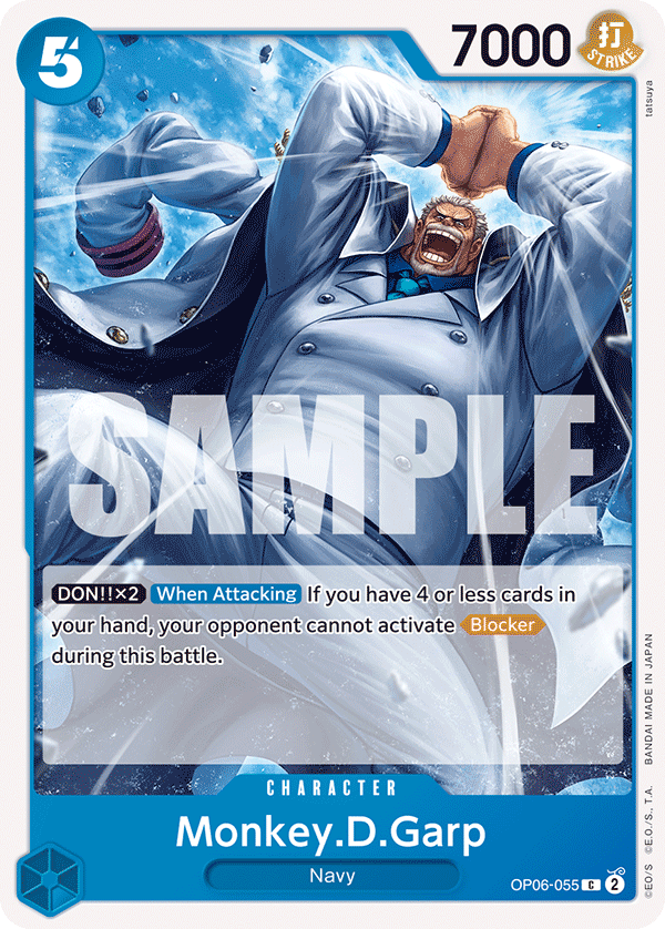 Monkey.D.Garp — OP06-055 OP06-055