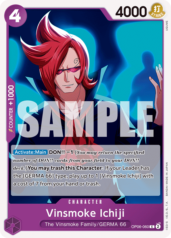 Vinsmoke Ichiji — OP06-060 OP06-060