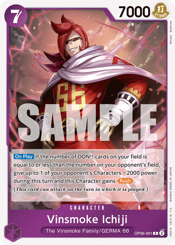 Vinsmoke Ichiji — OP06-061 OP06-061