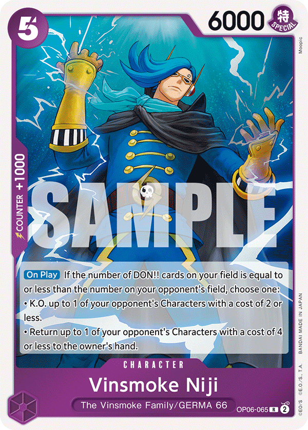 Vinsmoke Niji — OP06-065 OP06-065