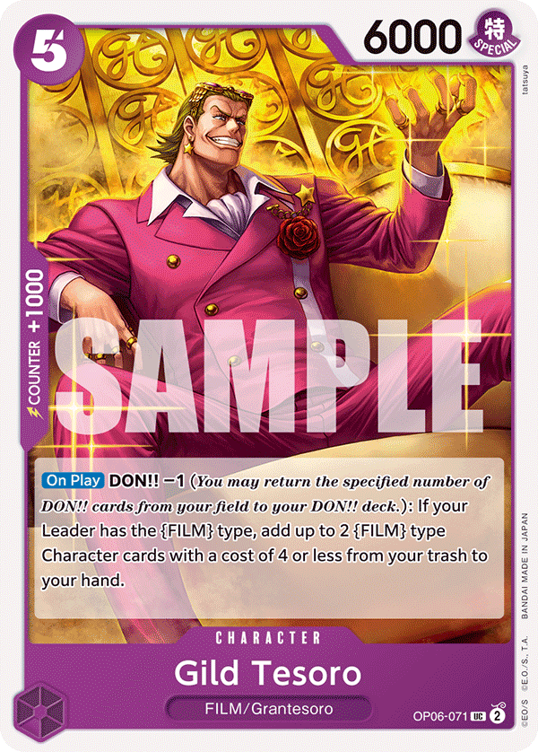 Gild Tesoro — OP06-071 OP06-071