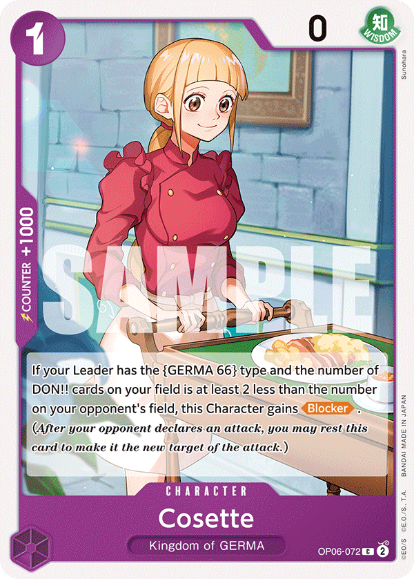 Cosette — OP06-072 OP06-072